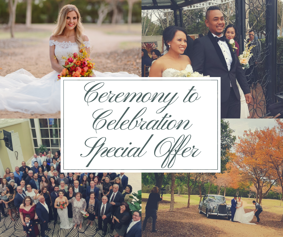 Ceremony to Celebration Special Offer